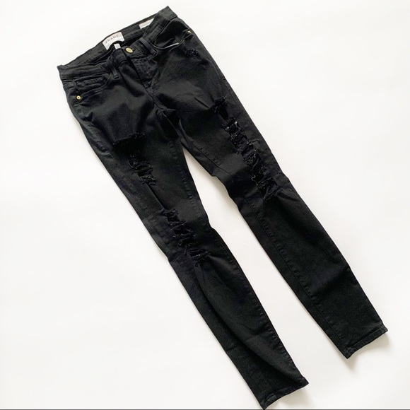 Frame Denim Le Skinny Jeanne Jeans - Picture 2 of 8